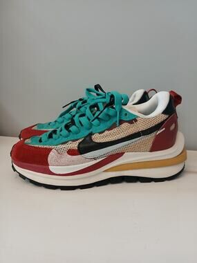 Nike x sacai VaporWaffle String & Black-Villain Red mens 7